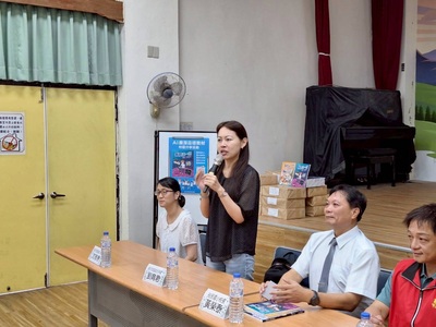 新北市政府政風處主任秘書劉育君致詞