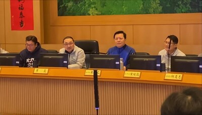 侯市長友宜於115年1月14日市政會議感謝政風處尹處長維治對新北市的貢獻